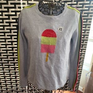 NWOT Lisa Todd Intarsia Pop Top Sweater